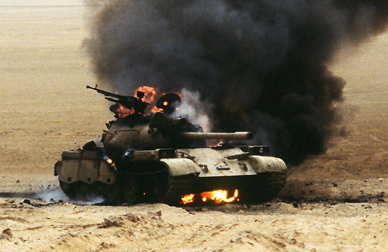 Illustration for article titled Saddam Strikes Back: Iraq's Failed Invasion Of A Saudi City During Desert Storm